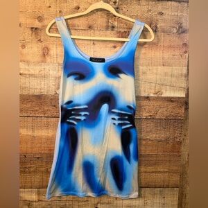 Touch Me Art Deco Mini Dress